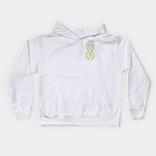 Unclassified FOD Awareness Ribbon Kids Hoodie